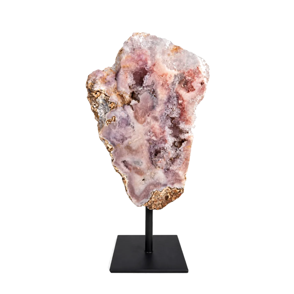 Pink Amethyst Slice - CS Minerals wholesale Brazil